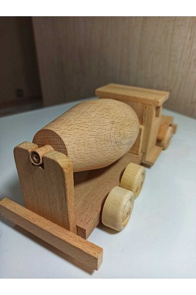 Woodceet Wooden Truck Mixer Double Chain - Model