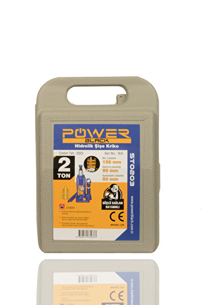 POWER BLACK Germany Çelik Şase 2 Ton Kapasiteli Araç Krikosu 2 Yıl Garantili ...