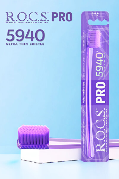 R.O.C.S. Rocs Pro 5940 Adet Kıl Içeren Soft Diş Fırçası - 2adet