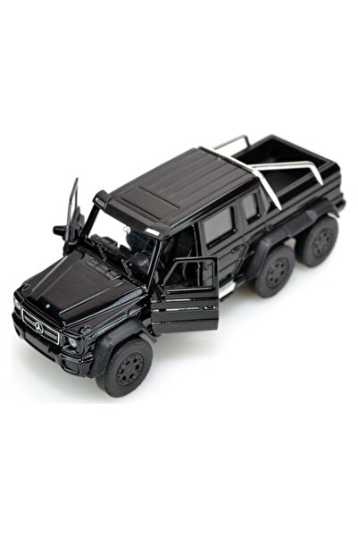 Shem Siyah Mercedes Pikap Oyuncak Lisanslı Diecast Metal Çek Bırak Araba