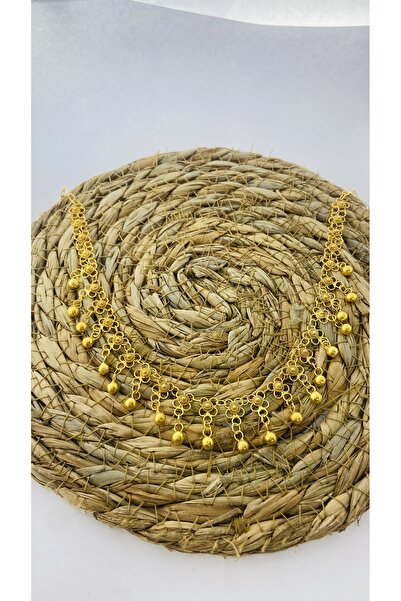 Midyat Artuklu Gümüşçülük Gümüş Altın Kaplama Telkari Kişniş Kolye