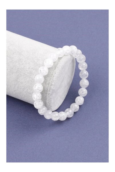 AKSESUARONE CERTIFIED NECEF NATURAL STONE BRACELET 8 MM