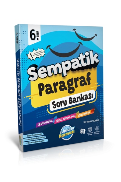 Ünlüler Karması 6. Sınıf Sempatik PARAGRAF Soru Bankası Video Çözümlü