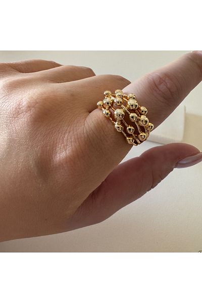 CHARMLUCKY Boom Ring