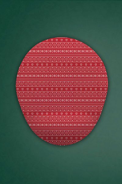 HobiShop Christmas Themed Mouse Pad with Wrist Support