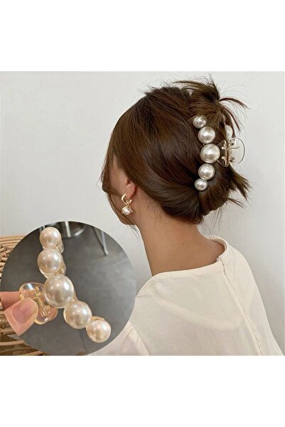 Rachel Pearl Cream Large Latch Buckle