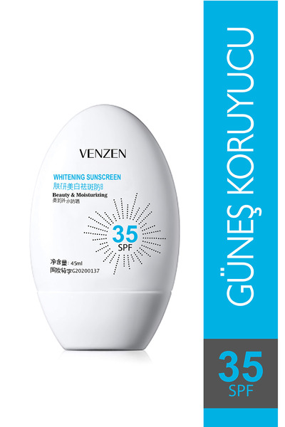 Venzen Whitening Effective Spf +35 Sunscreen and after Sun Moisturizer Kit