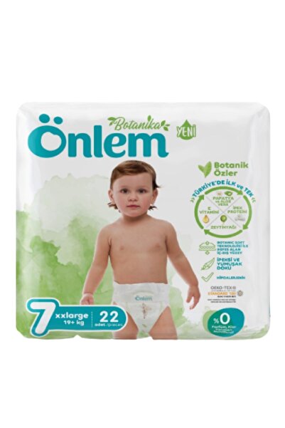 ÖNLEM Botanika Bebek Bezi Xxlarge 19 Kg 7 Beden 22 Li