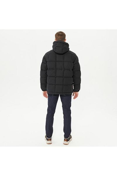 Timberland Puffer Anorak Men's Black Hooded Coat