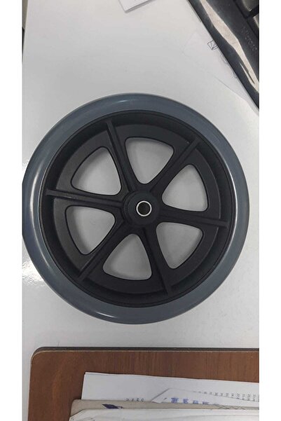 MEDİKALCİM 2 ADET Manuel Tekerlekli Sandalye Ön Tekeri Dolgu