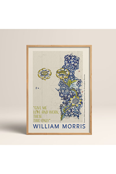 HOMEPACK Framed Painting William Morris Series Poster Painting Tk/205
