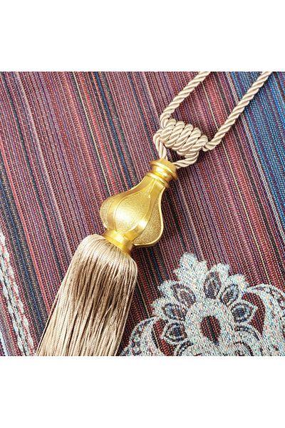 Akcan Mink Color Gold Cocoon Long Braçol