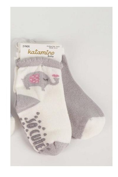 Katamino Socute 2-Piece Baby Girl Socket Socks