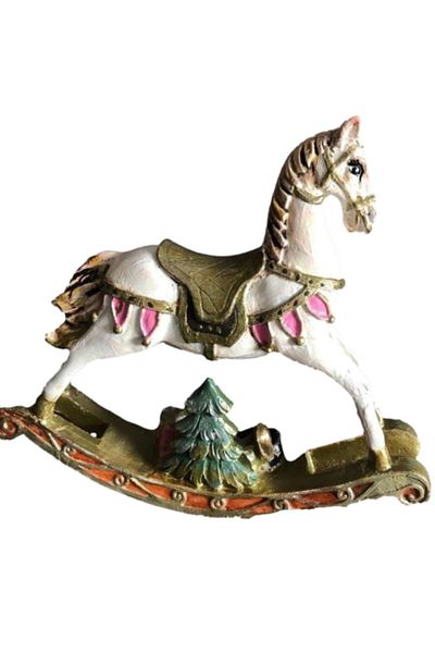 By Ari Ev Dekorasyon MINI SHOWING HORSE BIBLO HS527-2