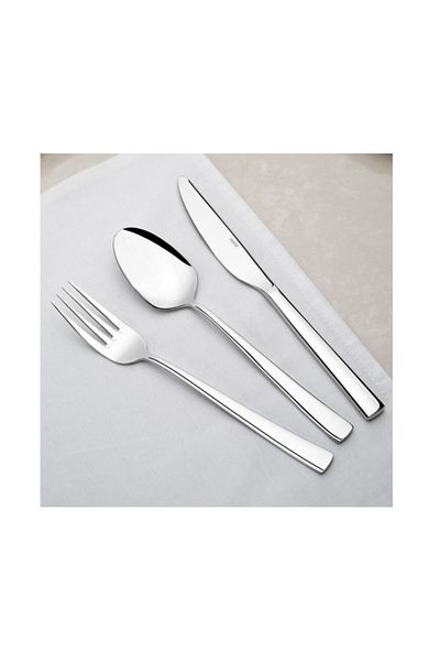 Nehir Deniz 77 Piece Simple Cutlery Set for 12 Persons