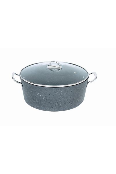FMS G1009 Granite Industrial 34 No Deep Pot Gray