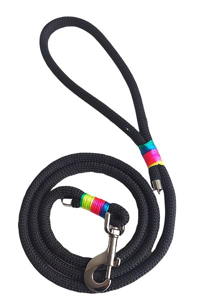 Pet Trendy Shop Black Dog Walking Leash Strap 130 Cmx1.2 Cm