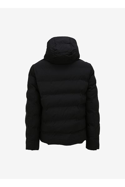lumberjack Μαύρο ανδρικό παλτό με γιακά Α 10139867708010 _3W ML NOLAN ΠΑΛΤΟ 2S