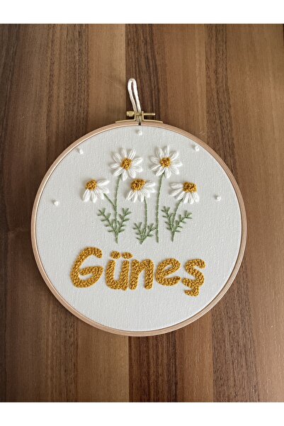 punch passion Bebek kapı süsü, hastane kapı süsü,  21 cm, punch nakışlı, isim...