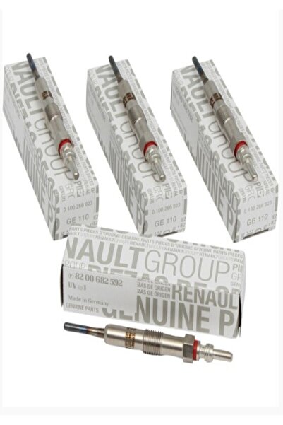 MAİS Fluence - Megane 3 Clio 1.5 Dci Isıtma Bujisi Takım Orijinal Mais