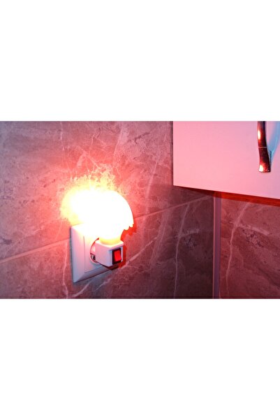 TLG Store Tlg Gece Lambası Prize Takılan Pembe Şapka Tasarım Anahtarlı