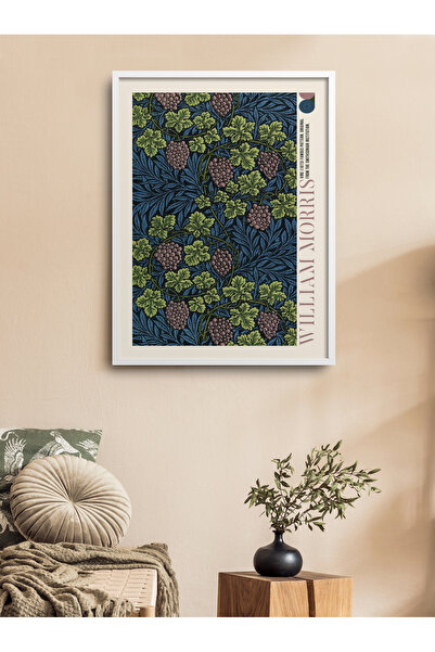 HOMEPACK Çerçeveli Tablo William Morris Serisi Poster Tablo TK/207