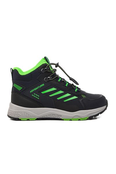 Aspor Pepino 1552-F Navy Blue-Phosphor Green Children's Outdoor Boots