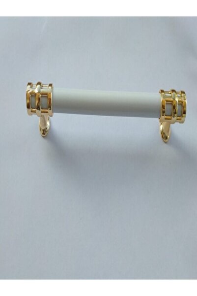 Çetinkaya Beyaz Gold Kafes Model Dolap Çekmece Kulpu 160mm 1 Adet
