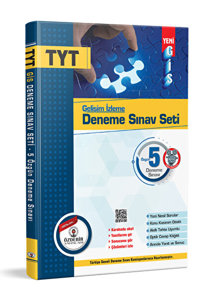 ÖZDEBİR YAYINEVİ Özdebir Yayınları TYT Özgün 5 Deneme Sınavı (Yeni Baskı)
