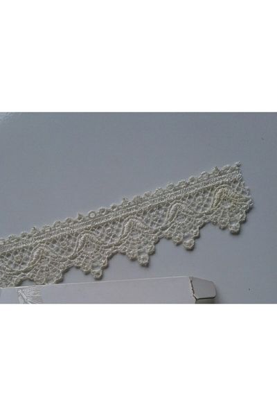 Armada Δαντέλα Guipure Edge Towel Edge (Πλάτος: 4 cm)