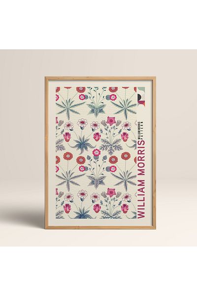 HOMEPACK Επιτραπέζιο ζωγραφική με κορνίζα William Morris Series Ζωγραφική αφίσας TK/210