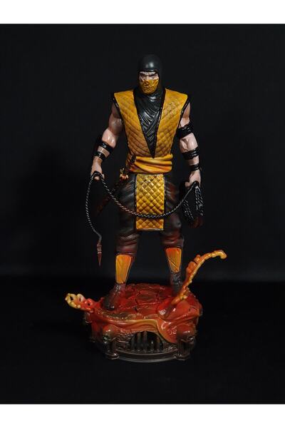 TuransoyCraft Mortal Kombat Scorpion Figür Mortal Kombat Scorpion Obje Büyük ...