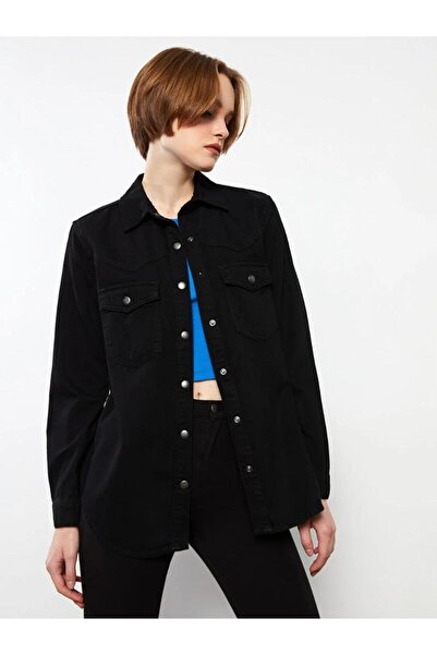 LC Waikiki Γυναικείο μακρυμάνικο πουκάμισο Rodeo Jean (W2)