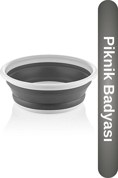 Viyalente Katlanır Badya 5,25 Lt Katlanabilen Piknik Badyası Bd645 A4343_katl...