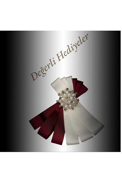 AGH Değerli Hediyeler Πρωτοχρονιάτικο κορδέλα γιακά Πρωτοχρονιάτικη καρφίτσα βελούδινη καρφίτσα γιακά τσάντα αξεσουάρ