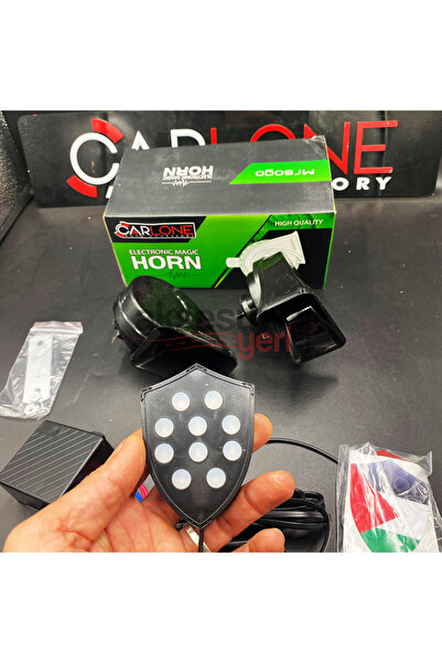 carlone Korna Havalı Model 10 Modlu Elektrikli 12V - Yüksek Ses