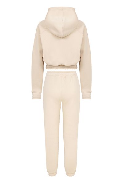 Eazy Co Set de trening de iarnă Eazy Basic Camel Elastic Premium pentru femei