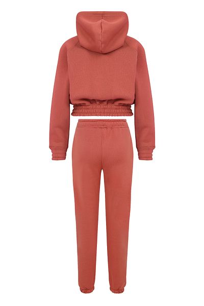 Eazy Co Σετ χειμερινής φόρμας Eazy Women Basic Dusty Rose Elastic Premium