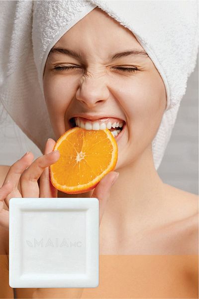 Maia mc Vitamin C Soap - Supports to Make the Skin Look Radiant 150 Gr
