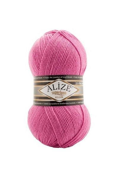 Alize سوبرلانا كلاسيك 5 قطع من خيوط الحياكة اليدوية 178 وردي