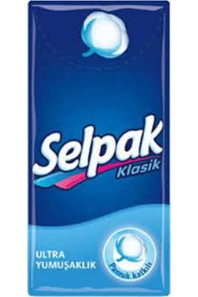 Selpak Pocket Handkerchief Plain 10 Pieces