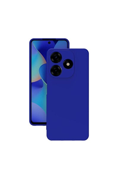 realme C53 Kılıf Kamera Korumalı Silikon Rubber Arka Kapak Mavi