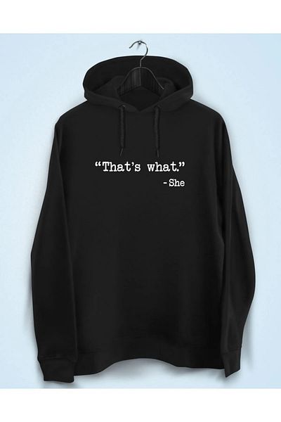 JDM Суитшърт с качулка с принт That's What