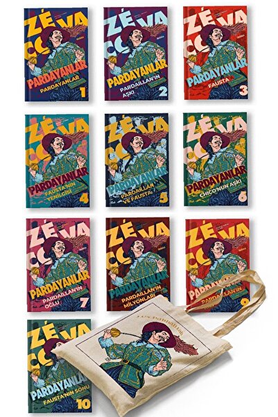 Genel Markalar Pardayanlar Seti (Ciltli 10 Kitap Takım) (Özel Baskılı Çanta Hediyeli)