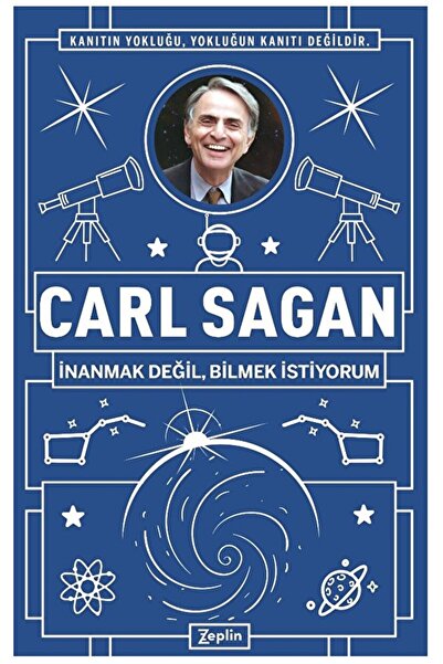 Zeplin Kitap Carl Sagan : İnanmak Değil, Bilmek İstiyorum / Erkan Aslan / Zep...