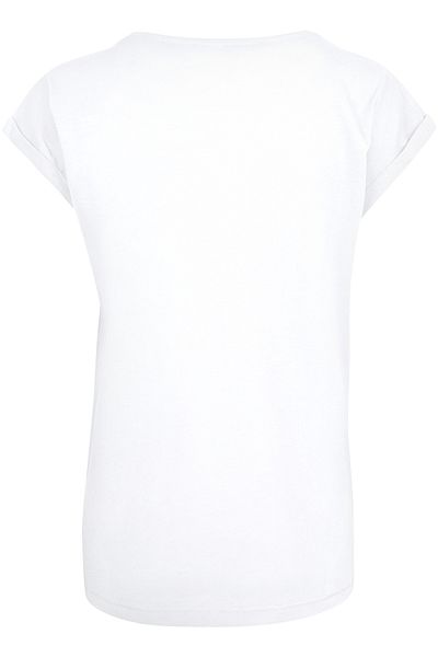 F4NT4STIC Damen Disney Muppets-Animal-Classic mit Damen-T-Shirt mit verlängerter Schulter