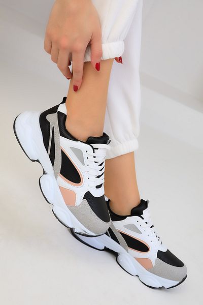 SOHO Ice-Black-Powder-C Women's Sneaker 17226