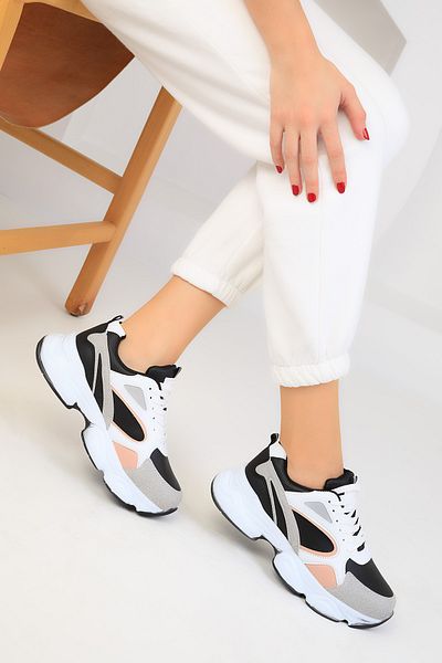 SOHO Ice-Black-Powder-C Women's Sneaker 17226