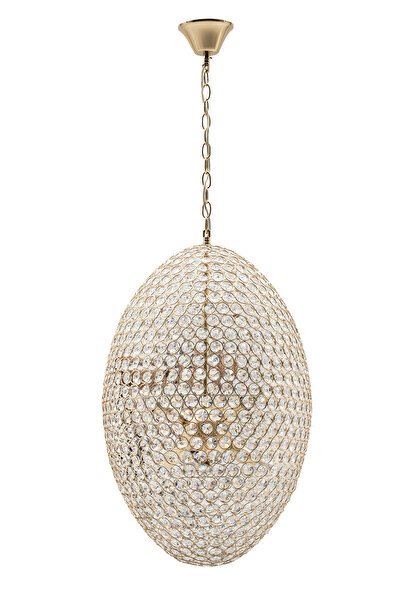 VAV AVİZE Gold Yumurta Model Salon, Oturma Odası, Salon, Mutfak, Galeri Boşluğu Avizesi