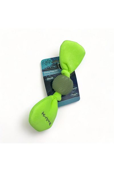 All For Paws K-Nite - Glow-in-the-Dark Dog Ball Toy Phosphorescent
